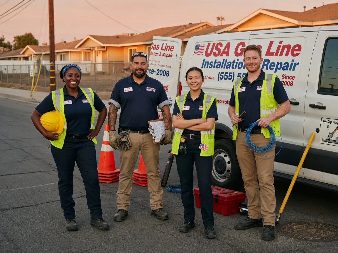 Gas Line Installation company in Means, KY